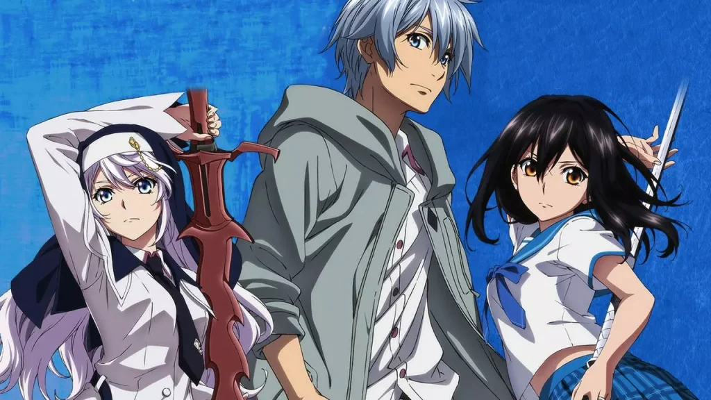 31 ideias de Strike the Blood  anime, filmes japoneses, betoneiras