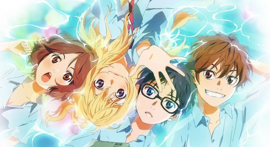 your lie in april,anime ｠ Best Animes Series