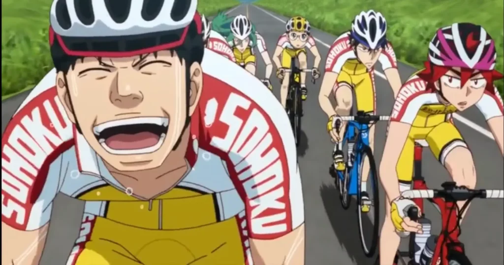 La obsesión de Onoda por el anime lo conduce al mundo del ciclismo, retratando con gran espíritu la resistencia y el trabajo en equipo en "Yowamushi Pedal". Disponible en plataformas como Crunchyroll; en emisión.